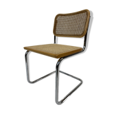 Chaise Cesca modèle b32 en chrome