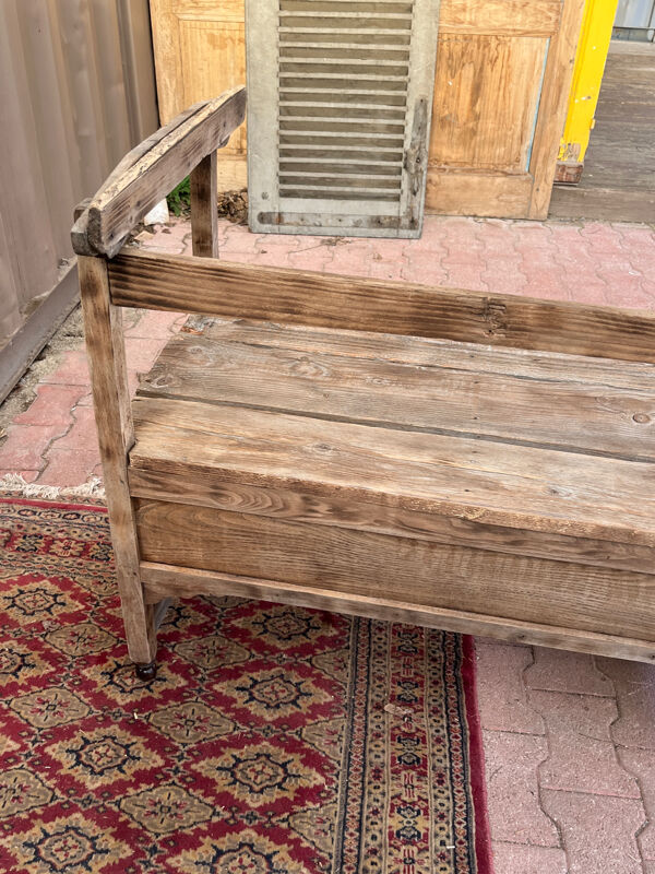 Ancien banc bois