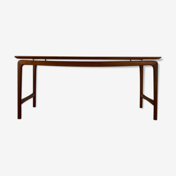 Danish teak coffee table, 1950s