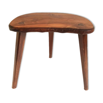 Tabouret de traite tripode années 60