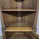ERCOL English elm corner cabinet from the 1970s