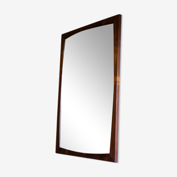 Danish rosewood wall mirror by Aksel Kjersgaard, 1960