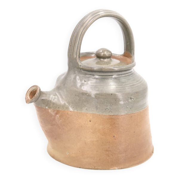 Théière en grès de Pierre Digan, La Borne années 60