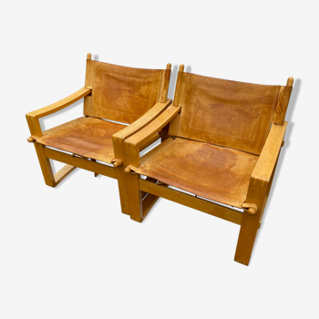 2 fauteuils scandinaves