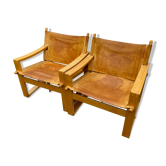 2 fauteuils scandinaves