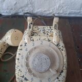 Vintage phone terrazzo effect 1963