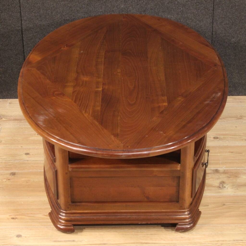 Table basse française en bois du XXe siècle