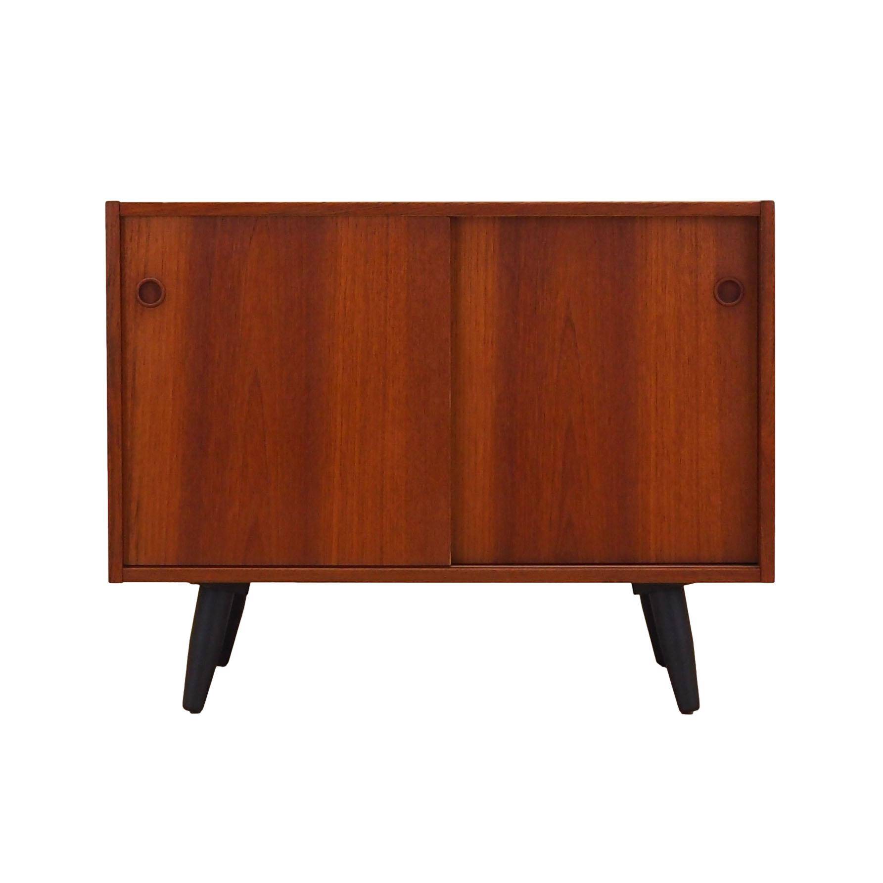 Teak cabinet, Danish design, 1970s, production: Denmark