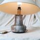 Murano glass and brass lamp, 1970