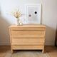 Solid beech chest of drawers
