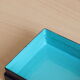 Enamelled sheet metal box floral pattern by Jean Neuhaus