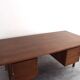 Mid-Century Large American Walnut Executive Desk