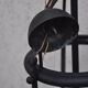 Pair of vintage black lanterns
