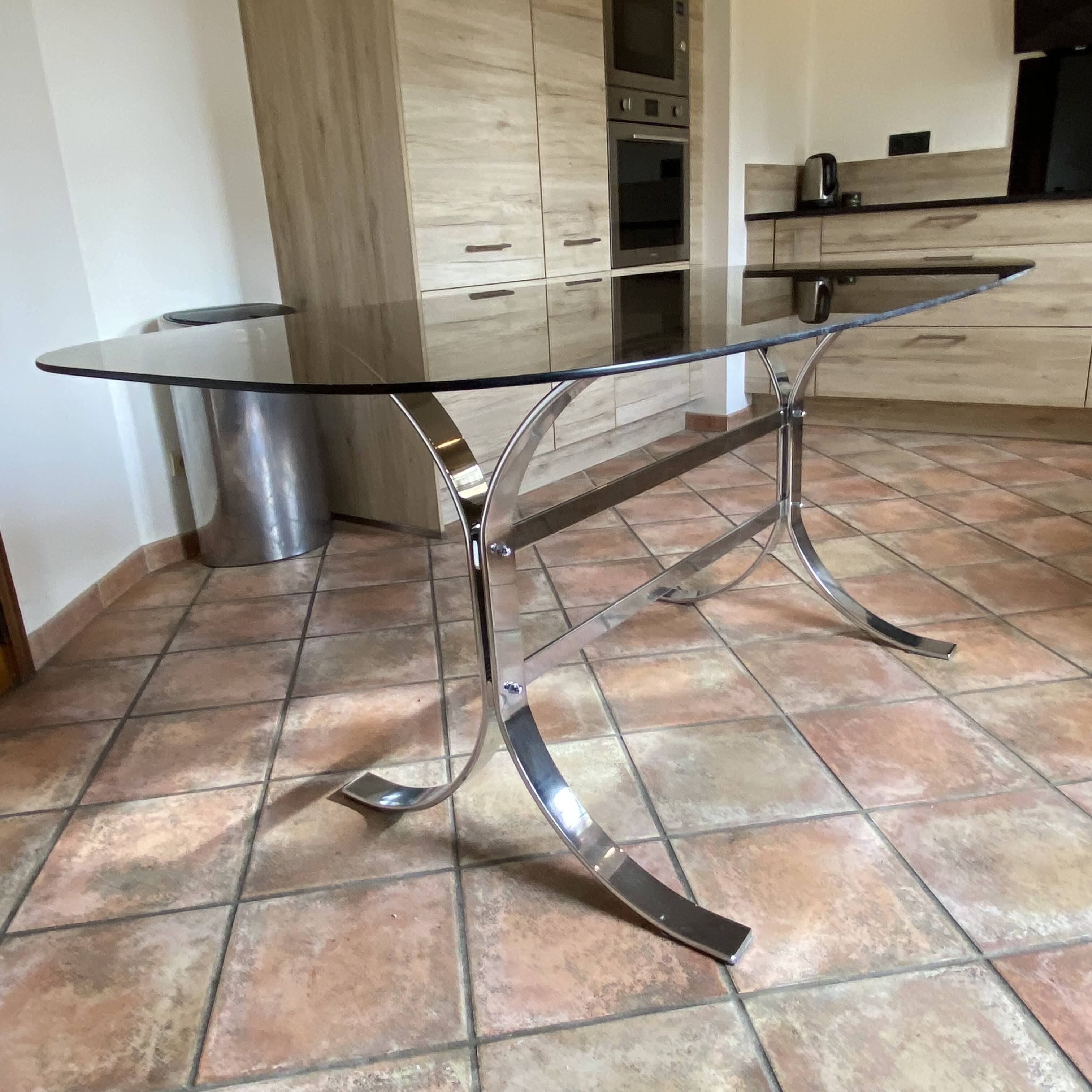 Roche Bobois table. 1970. Space Age. 178x90.