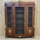 Late 19th century Regency style bookcase in rosewood and oak, removable
