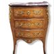 Commode style Louis xv bois et marbre