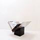 Sculptural magazine rack by G. Giuliana, Mazza Sergio for Krupp - 1970