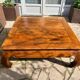 Teak coffee table 105x105 cm