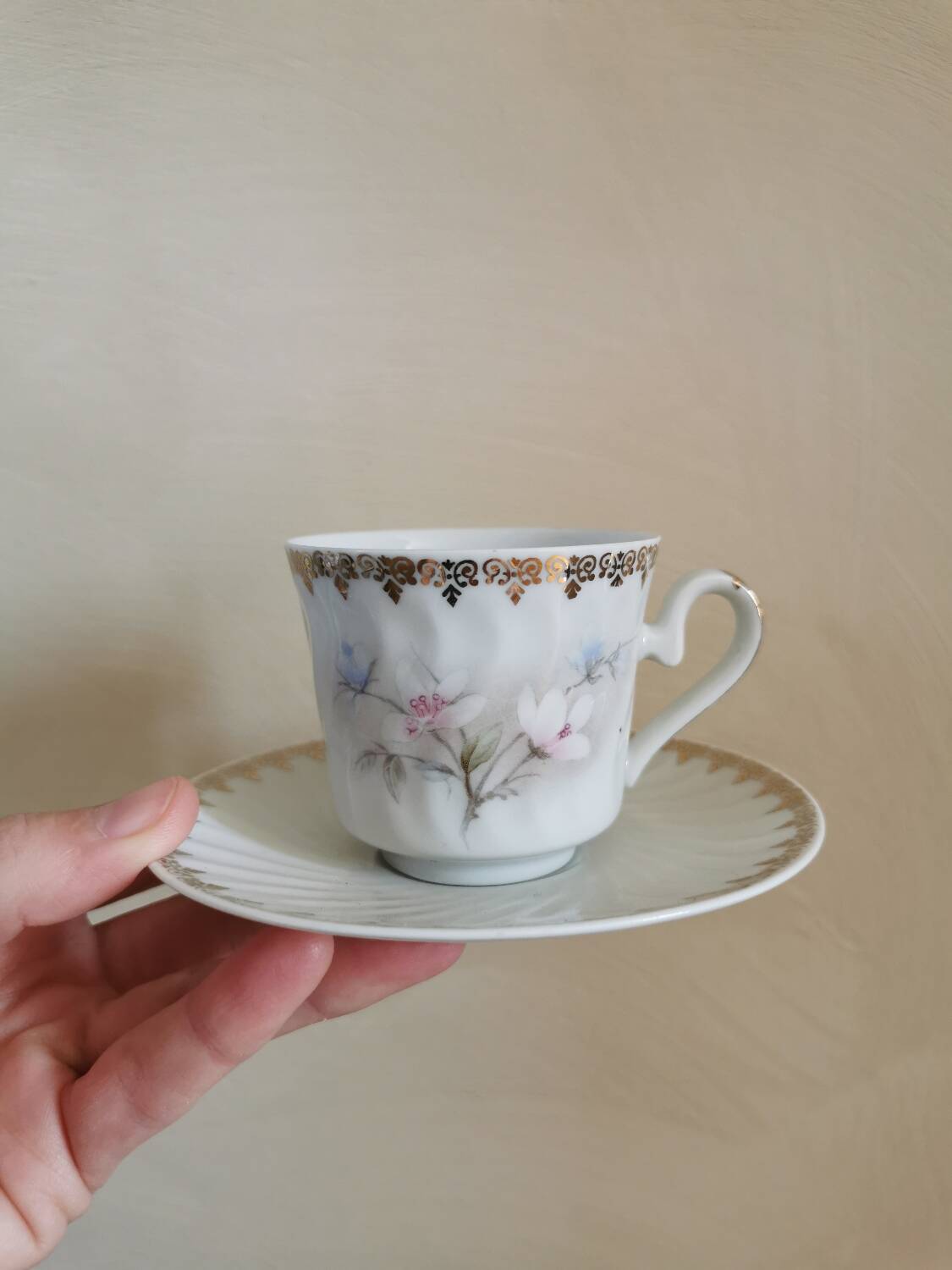 Vintage fine porcelain cups