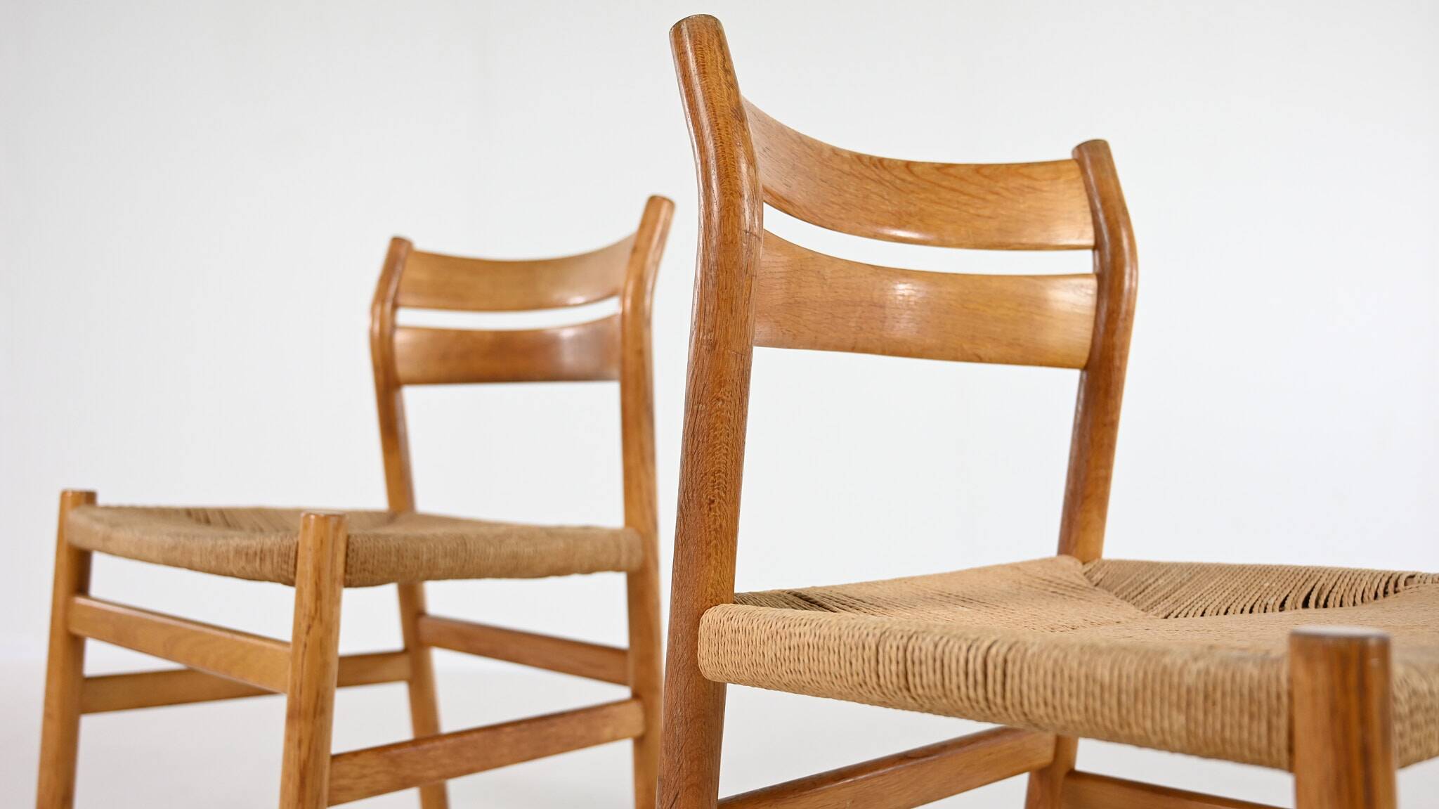 Børge Mogensen, Suite Of 6 Bm-1 Chairs For Cm Madsens Møbelfabrik