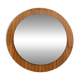 miroir en bois rond
