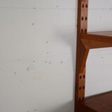 Vintage modular wall system by Poul Cadovius