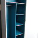 Wardrobe / dressing room Vintage 1 door revisited