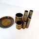 Collection of 6 Ceramic Vases and a Upsala Ekeby Nevada Tray 1962