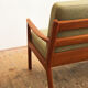 Mid-century modern teak sofa, senator series by Ole Wanscher for Cado