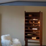 Martin Nyrop Library by Rud. Rasmussen in Oregon pine, Danish Modern, 1905