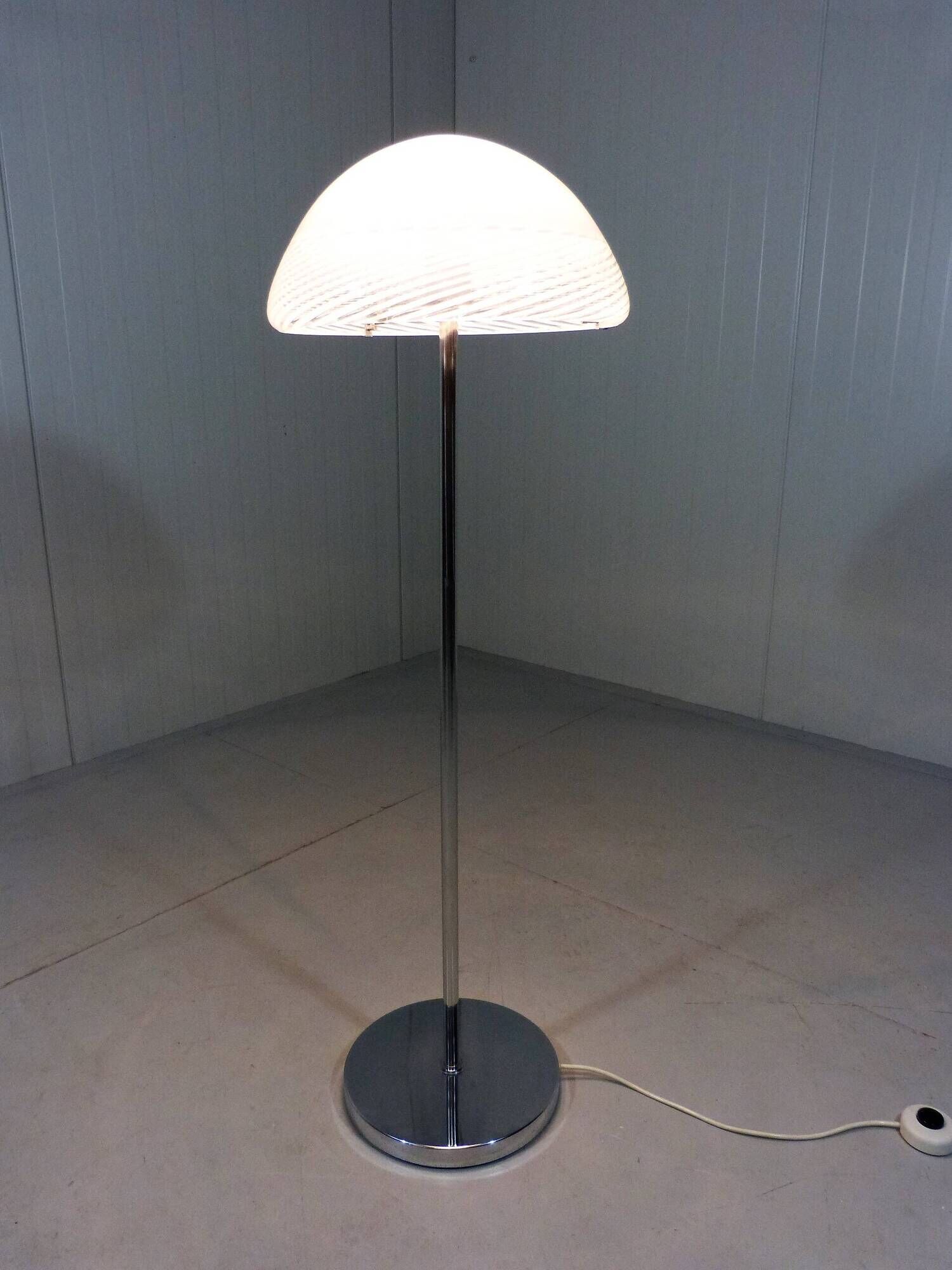 Carlo Nason floor lamp LT 350 Mazzega Italy 1960s
