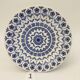 Set of 6 dessert plates of the English pottery "Barratts de Staffordshire" model "Nottingh"