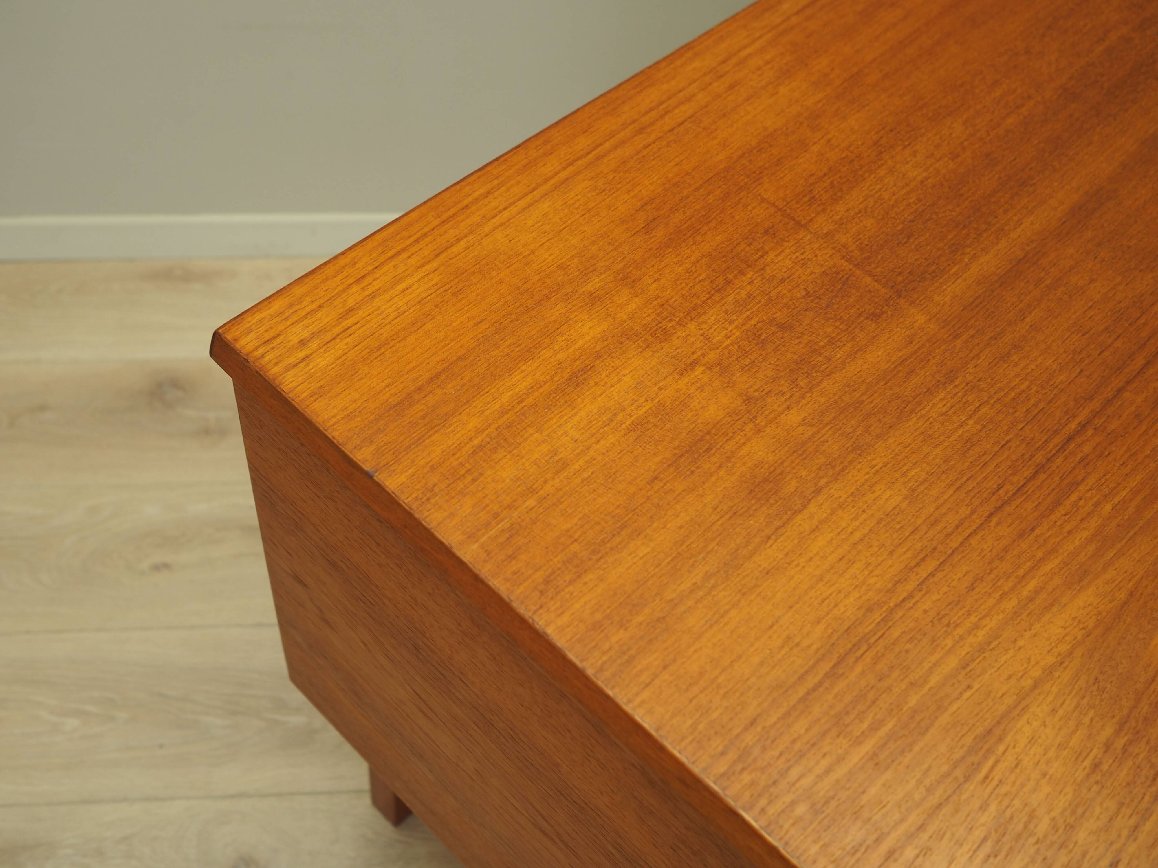 Teak desk, Danish design, 1970s, production: Denmark