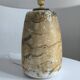 Lampe en faience vintage 1960