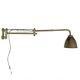 Large industrial art deco wall lamp