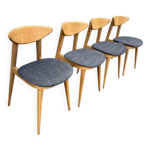 (Lot) 4 chaises Baumann