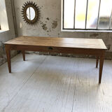 Oak farm table 2m20