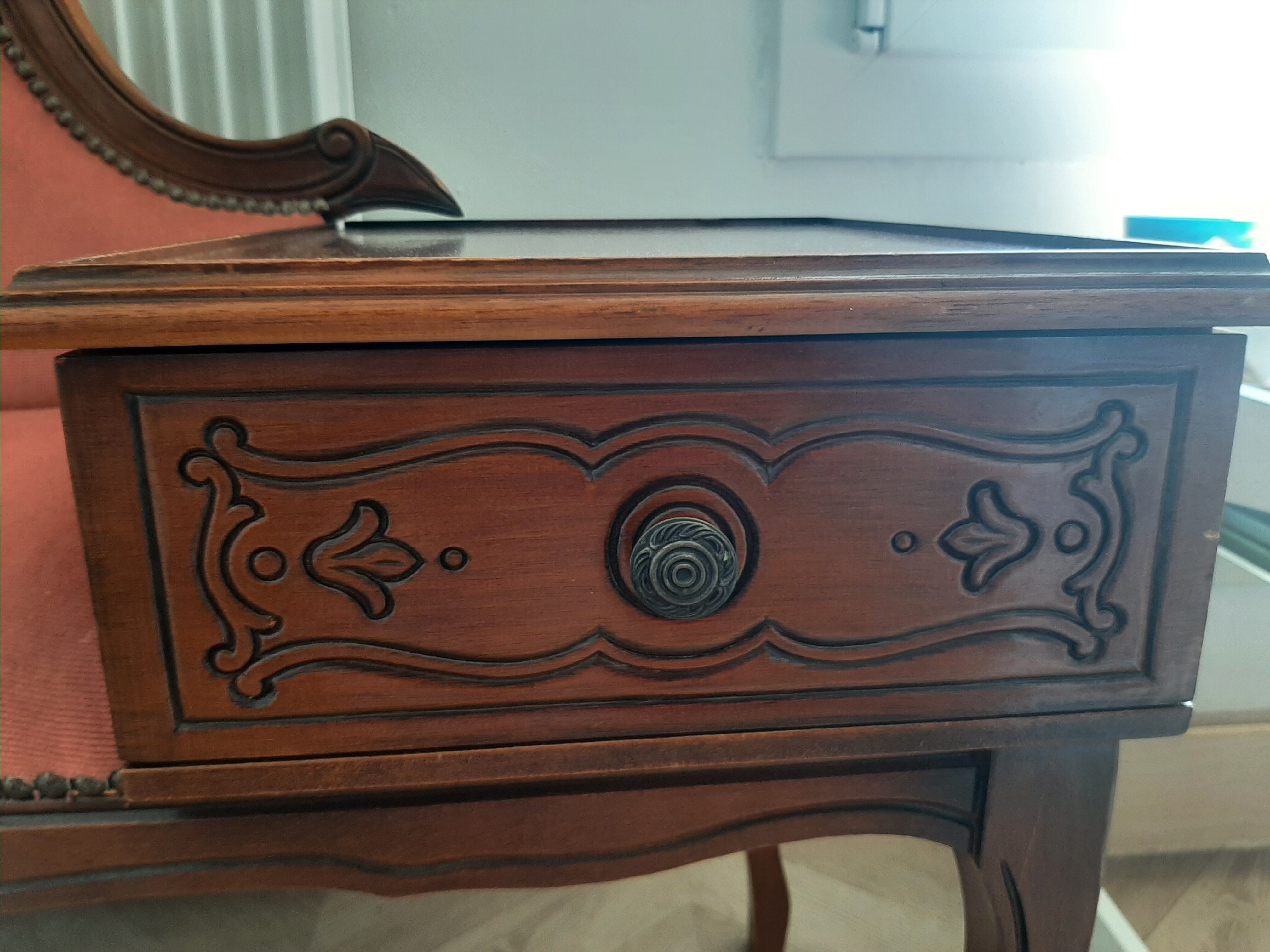 Armchair entrance furniture - loveseat- louis xv style