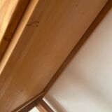 Bureau table en bois massif