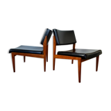 French design armchairs 1950