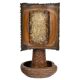 Accolay ceramic and metal table lamp, 20th century.