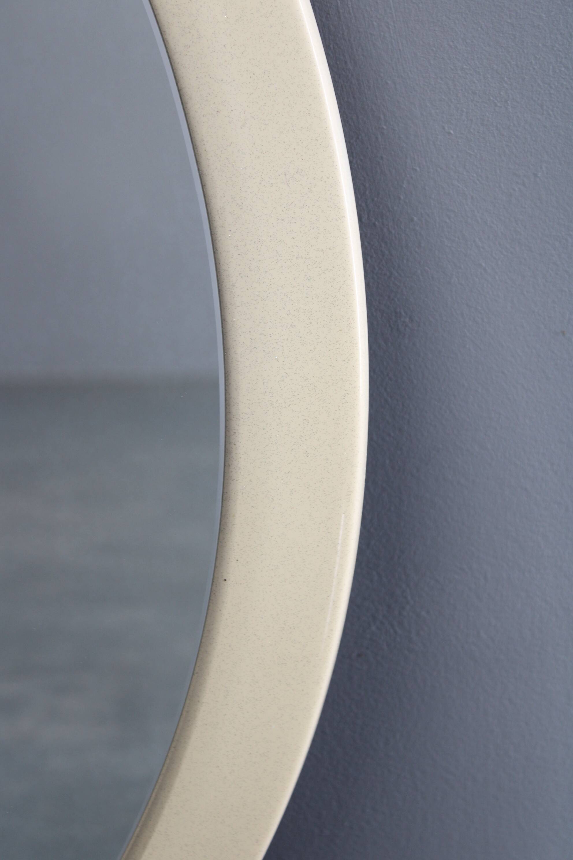 1970s Round Mirror , Italy