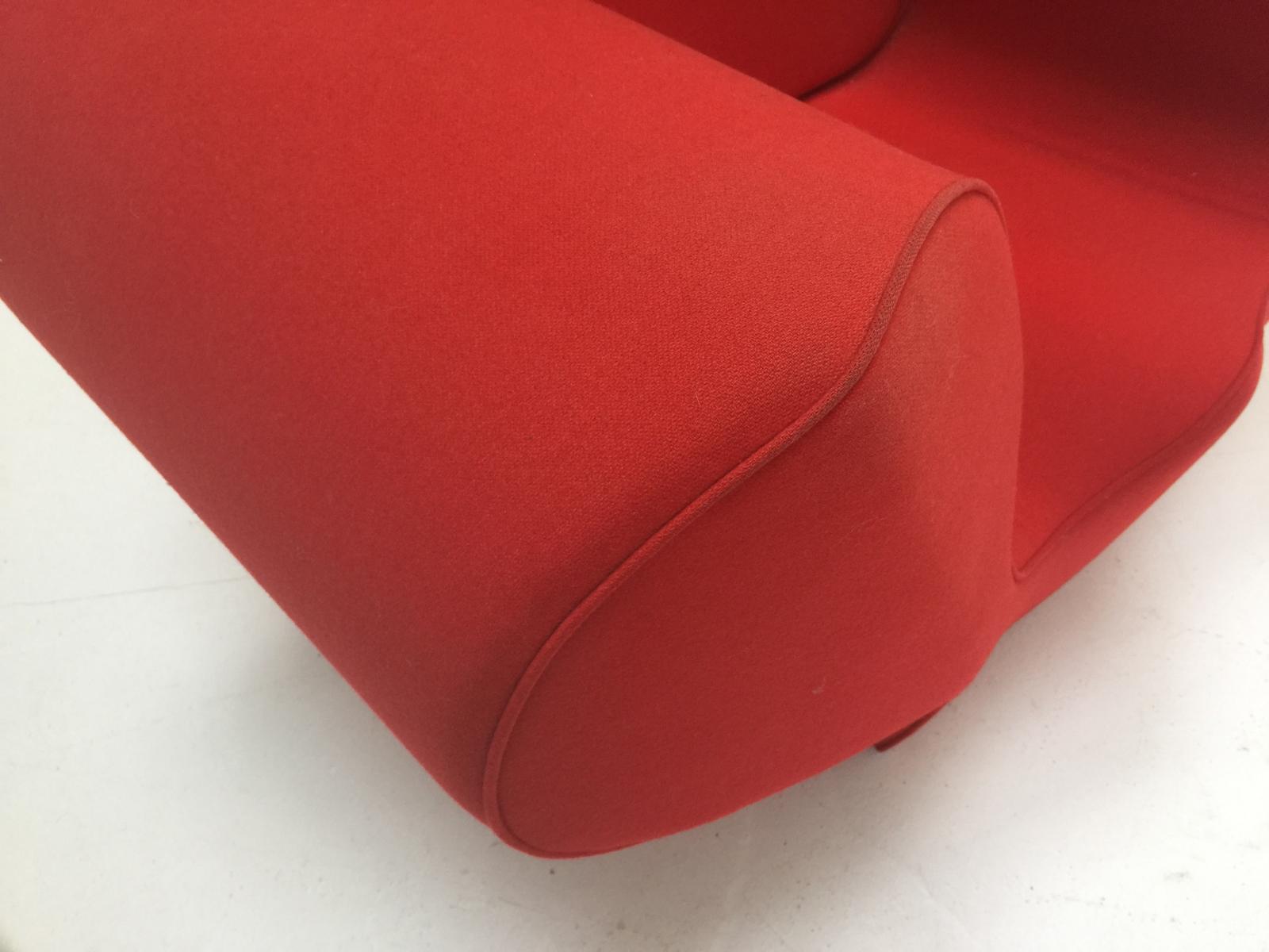 Vintage Red Chair by Ron Arad for Moroso 1991