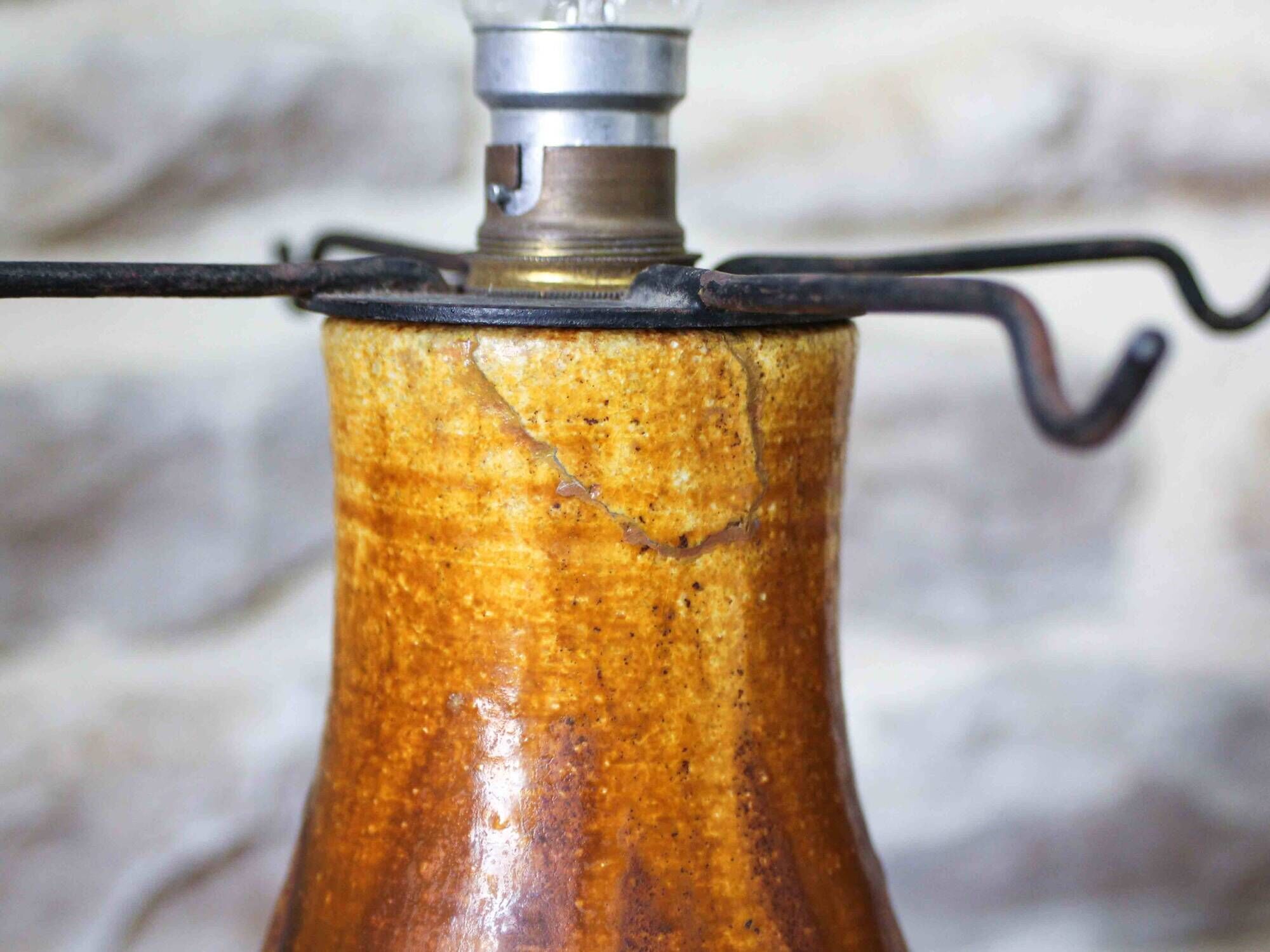 Ceramic and resin lamp - Accolay
