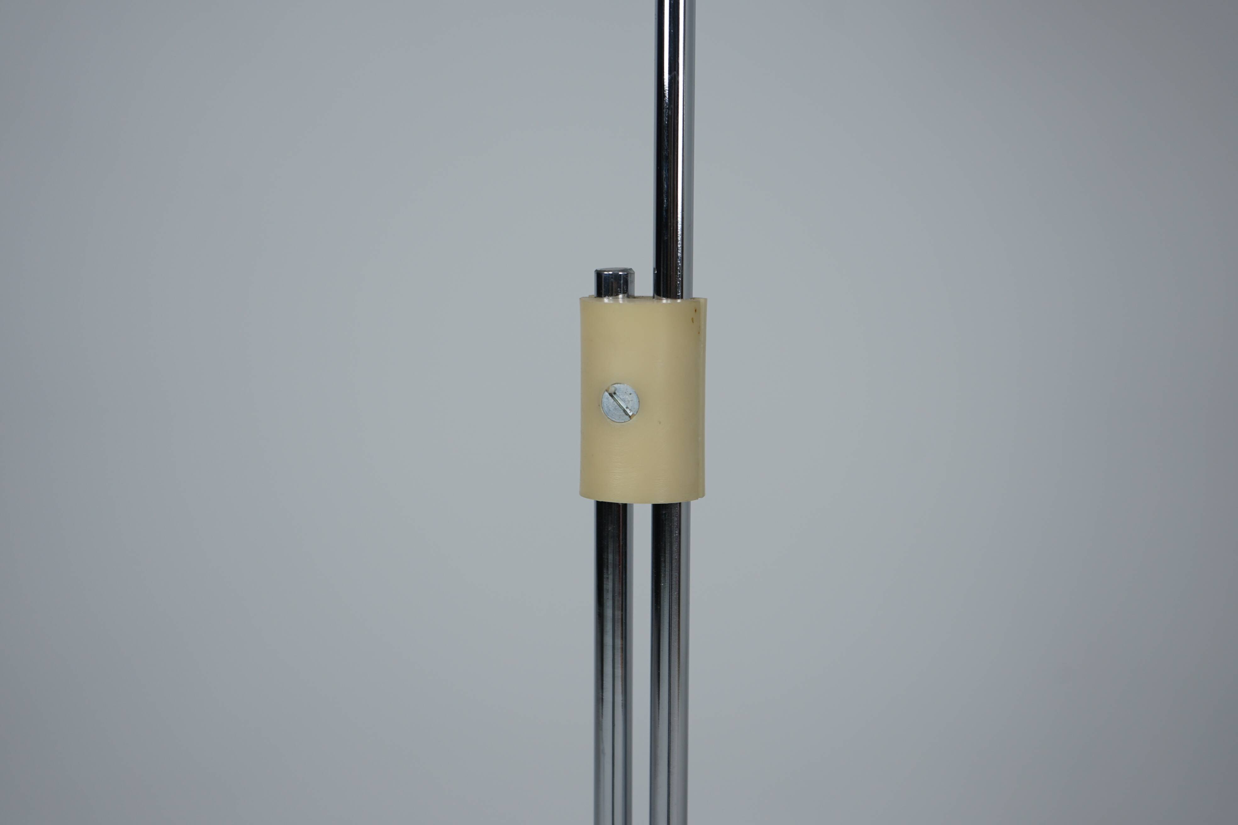 Height-adjustable floor lamp by Stiegler Marbach 1960s