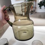 Carafe and glasses from the 70s