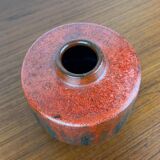 Brutalist studio pottery vase by Lu and Gerd Grove, 1964.