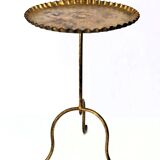 Golden metal Martini table 1950