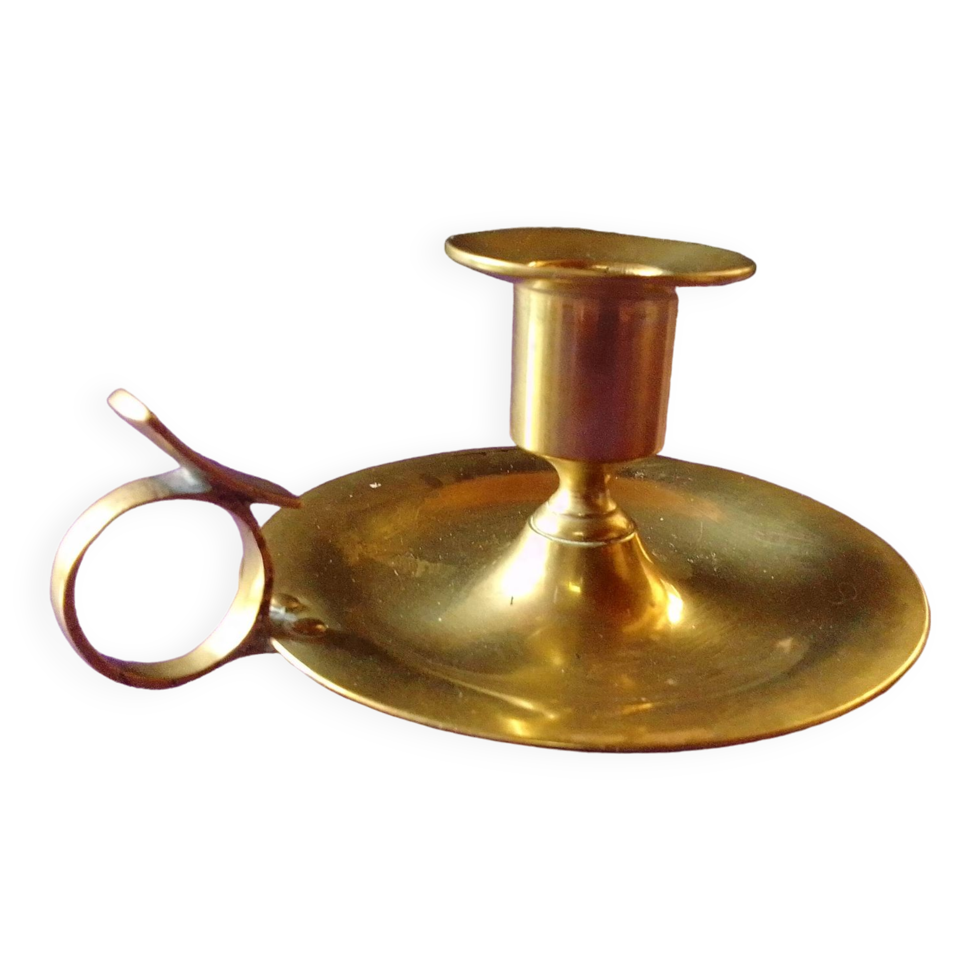 Brass candle holder