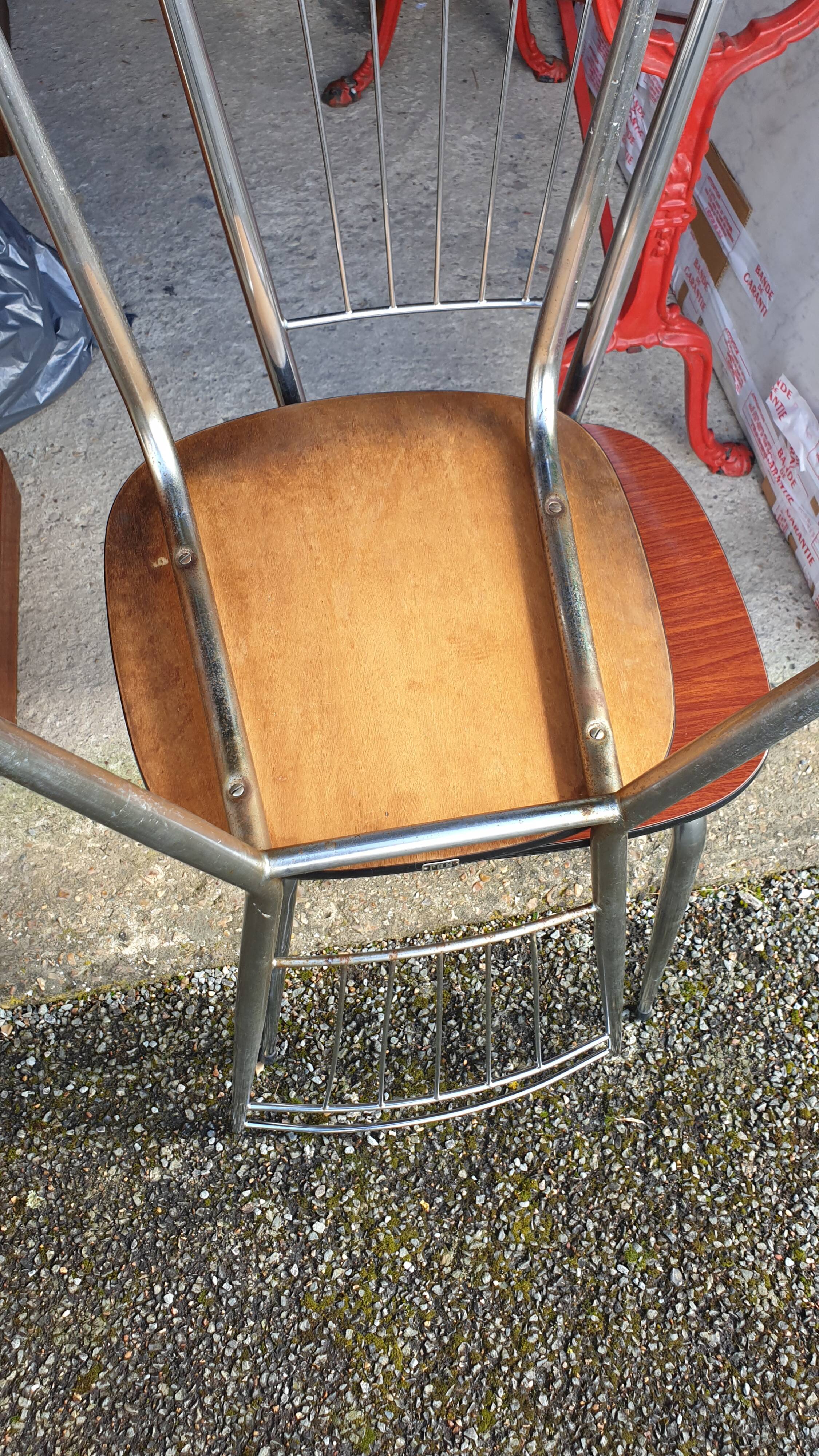 4 chairs MDJ sixties seventies